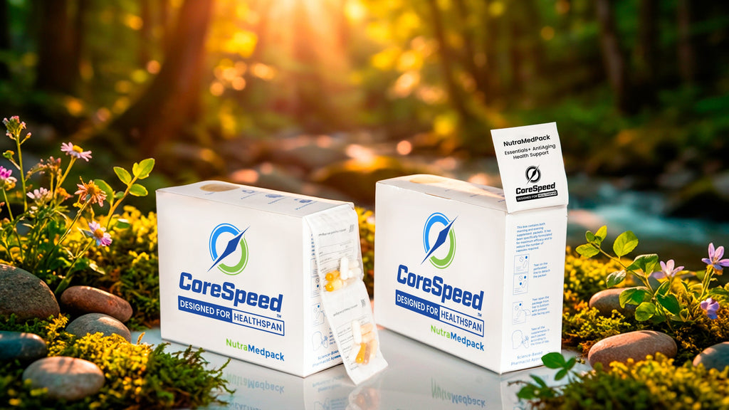 Essentials+ AntiAging Health Support — CoreSpeed outdoor product image